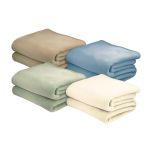 Couverture Vellux® de Martex, bourrage en nylon, double 80x90, 2,7lb, Jade